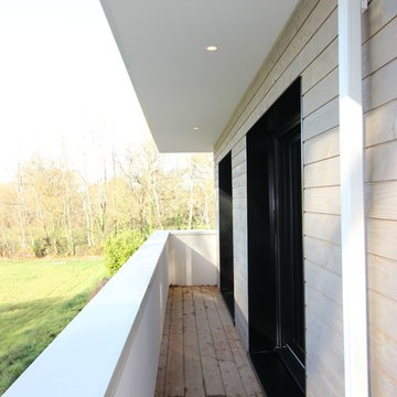 Villa d'exception à casquettes béton