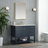 Arlo 42" Bathroom Vanity, Indigo Blue