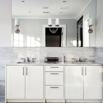 Master Bath Vanity | Riverside, Greenwich New Residence