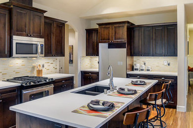 Example of a kitchen design in Other