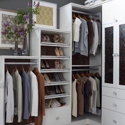 Stepped closet and sloping celling - Storage And Organization