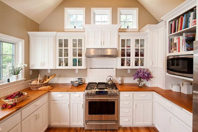 Kitchen photo in Boston