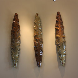 GLASS ART METAL STANDOFFS - Sculptures