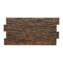 183-LAVA ROCK WALL PANEL 45"W X 24"H X 1 1/4"D - Wall Panels