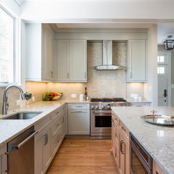 Charming Brick Kitchen