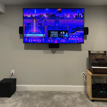 On-Wall Surround Sound, Hidden Wires