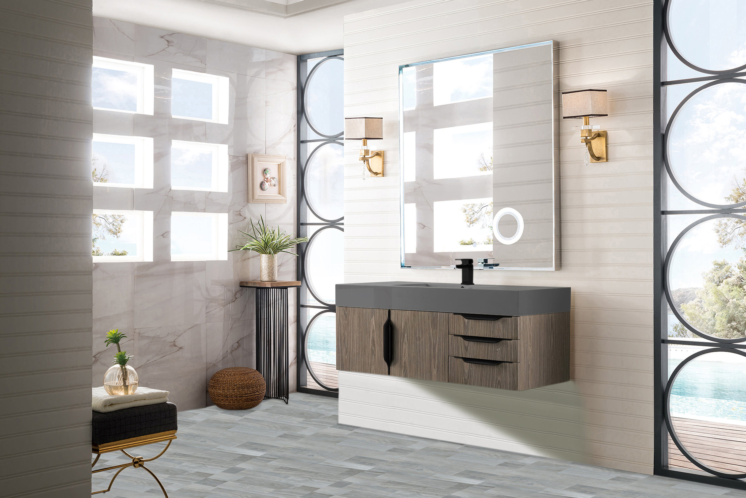 Merce Vanity Mercer Island 48