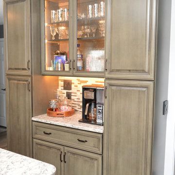 Transitional Kitchen with Rustic Charm. Haas Lifestyle Collection