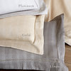 Corsica Duvet Cover, King, Platinum