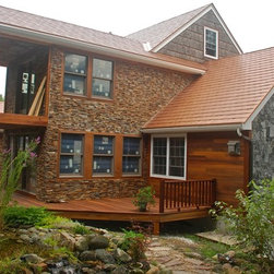 Sinker Cypress T&G Siding - Products