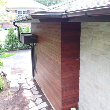 Massaranduba Wood Siding Installation - Highland Park, IL