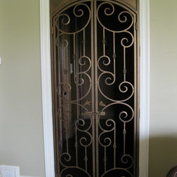 Wrought Iron Wine Gates - Products