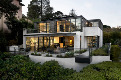 Inspiration for a contemporary home design remodel in San Francisco
