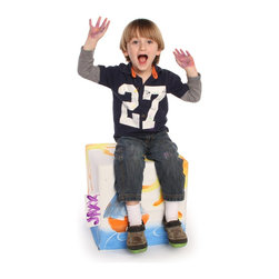 Jaxx Jr. Paintable Cube - Living Room Chairs