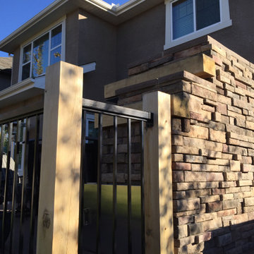 Wentworth Outdoor Fireplace & Deck