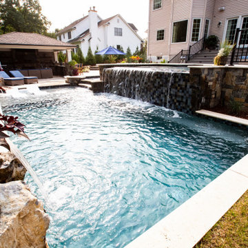 An Outdoor Oasis with Rustic Charm