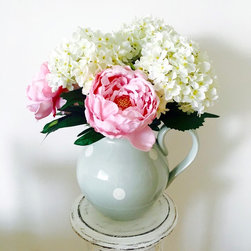Hydrangeas and peonies - Artificial Flowers, Plants & Trees