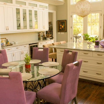 White Transitional Kitchen