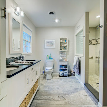 Coastal Escape Bathroom Design - Mechanicsburg, PA