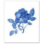 DDCG - Pressed Blue Rose Set Separates Wall Art, Blue Rose 2 - Each canvas sold separately, these canvas will make a beautiful addition to your home. Pick and choose your favorite or buy them both to create a bold statement. Made ready to hang for your home, this wall art is durable and lightweight. The result is a beautiful piece of artwork that will add a touch of sophistication to your home.