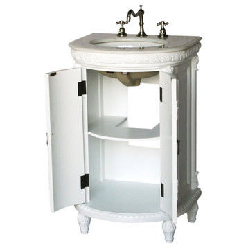 22" Single Sink Vanity Model 2193-W
