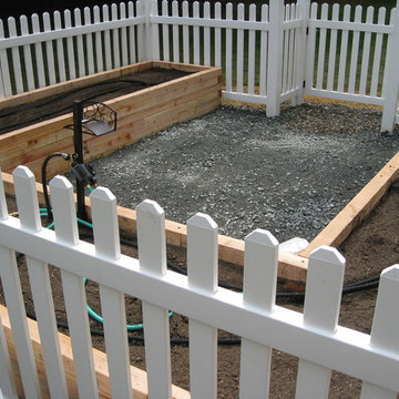 Raised bed vegetable garden Loudonville, NY