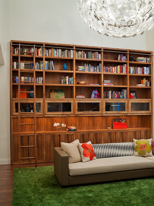 Best Dark Wood Bookshelves Design Ideas & Remodel Pictures Houzz