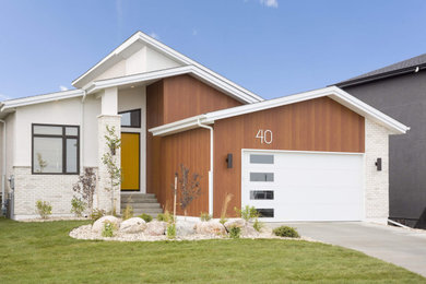 Example of a trendy exterior home design in Other