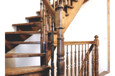 Design ideas for a staircase in Cologne.