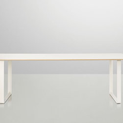 White 70/70 Table by TAF Architects for Muuto - Dining Tables