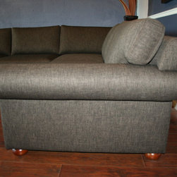 Sectional Sofa Brown - Sofas