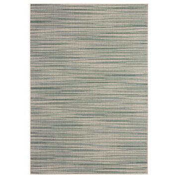 Home Dynamix Area Rugs: Patio Country 7551-400 green: 7' 9" x 10' 2" Rectangle