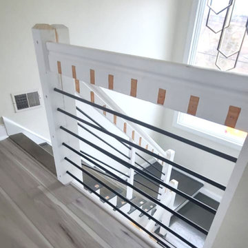 Baluster Replacement - Modern Horizontal Bars