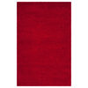 Safavieh Milan Shag Collection SG180 Rug, Red, 4' X 6'