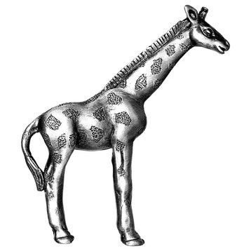 Giraffe Knob, Pewter