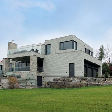 Residential project - Genuine wood siding