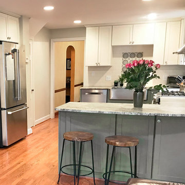 Kitchen with Family Room