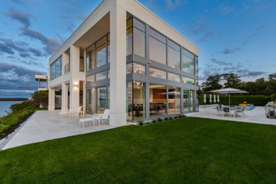 Home design - coastal home design idea in New York