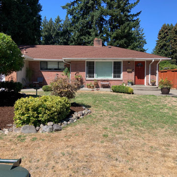Budget Front Yard in Fircrest