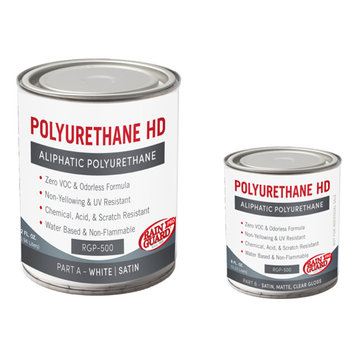 Polyurethane HD With IsoFree™ Technology, White, 32 Oz Kit, Satin