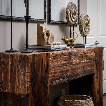 Table - Mushroom Wood Console Table - Moran Console Table