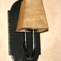Rams Horn Single Wall Sconce - Wall Sconces
