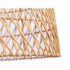 Galen 2-Light Chandelier with Natural Bamboo and Rattan Shade