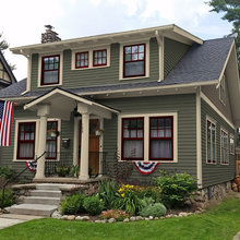 Exterior House-Green Color