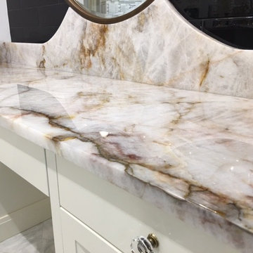 Oro Cristallo Quartzite - Vanity Top