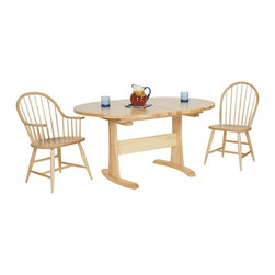 Oval Trestle Table #2 - Dining Tables