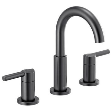 Delta 35749LF Nicoli 1.2 GPM Widespread Bathroom Faucet - Matte Black