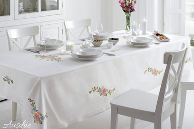 Pastel Flower Tablecloth