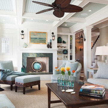 Beach-Inspired Living Room
