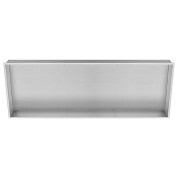Pulse NI-1236 36-3/16" X 12-5/8" Stainless Steel Shower Niche - Brushed
